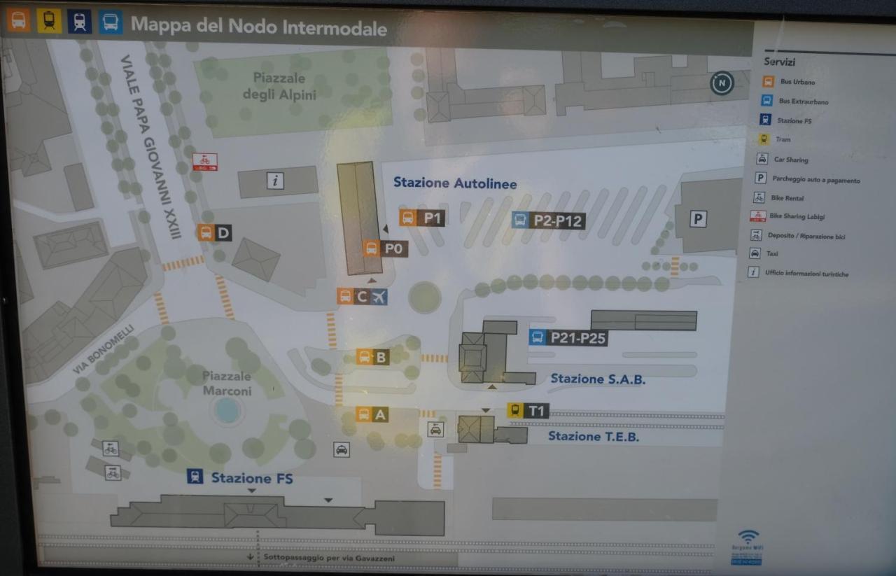 Nxt Station Deluxe Apartment Bergamo Exterior photo